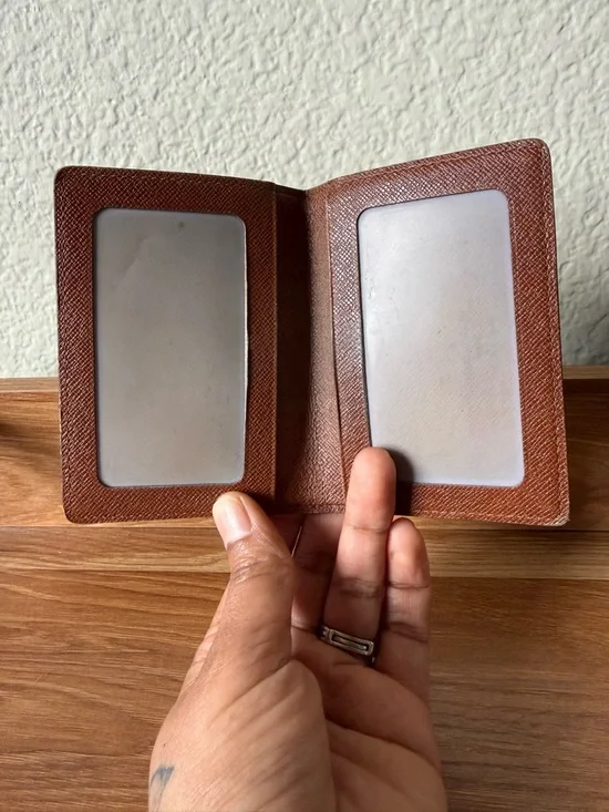 Louis Vuitton Monogram Canvas Brown and Tan Card Holder - Picture 4 of 10